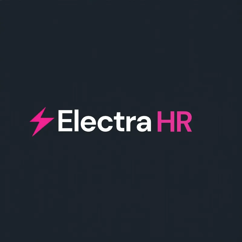 Electra HR brand mark on navy